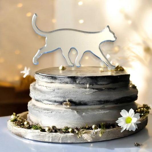 Cat Walking Cake Toppers