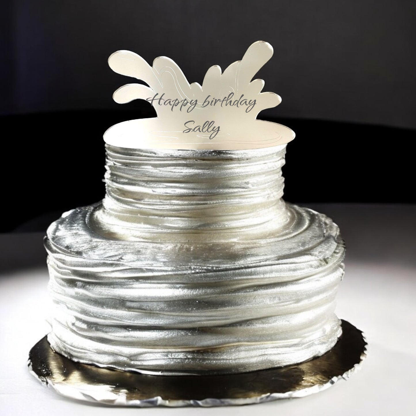 Wave Splash Cake Toppers