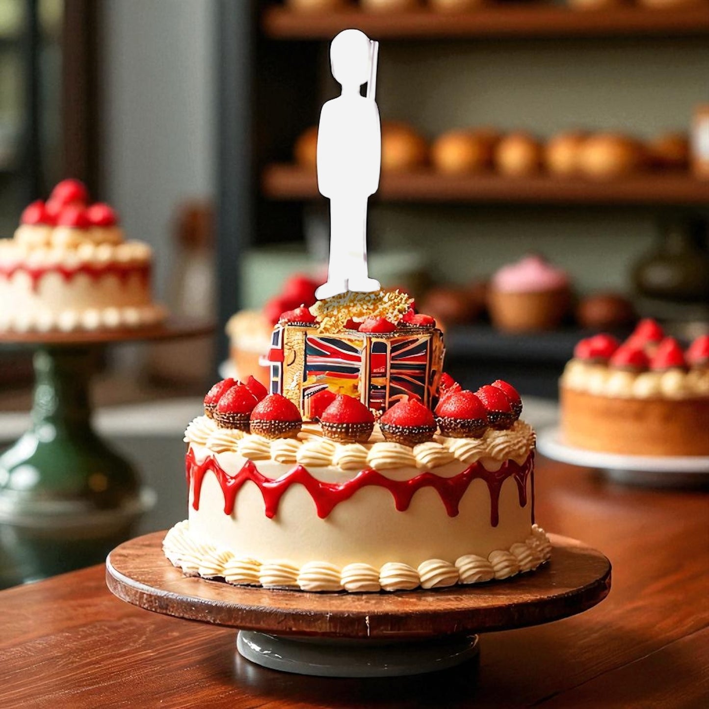 Solider Cake Toppers