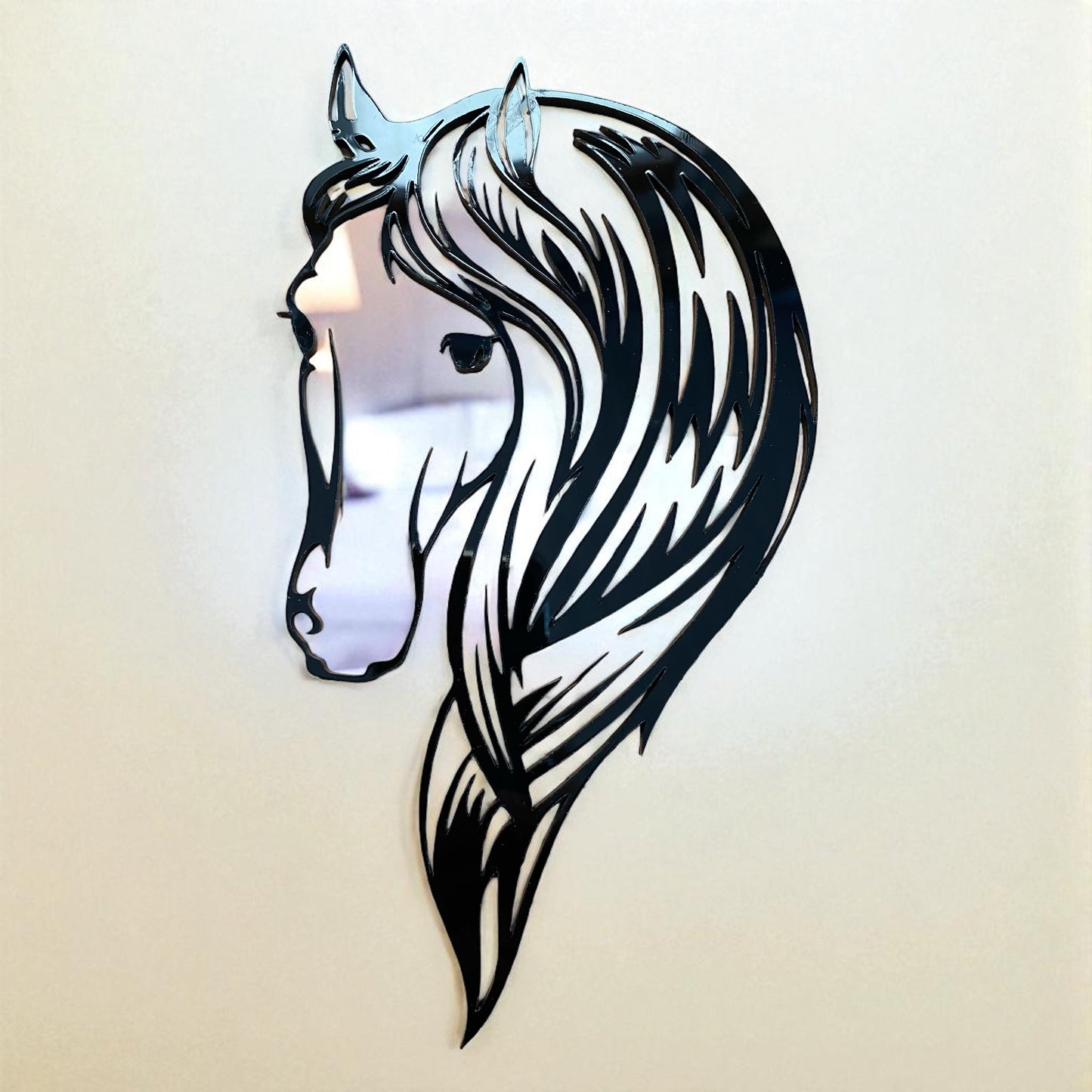 Horses Head Garden Mirrors