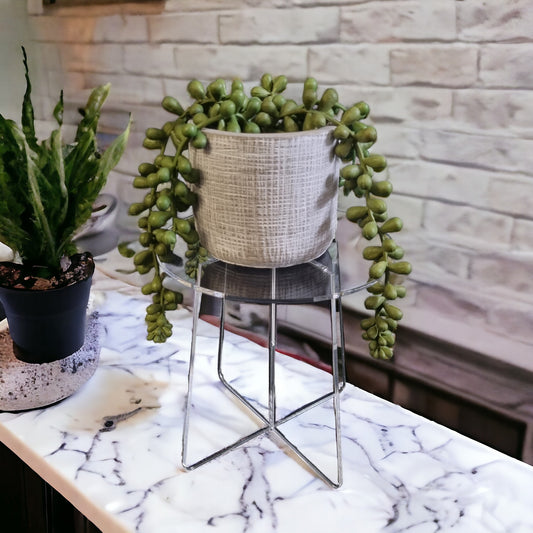 Clear Round Plant / Bottle / Cake Display Stands, Custom Sizes/Shapes/Heights Made