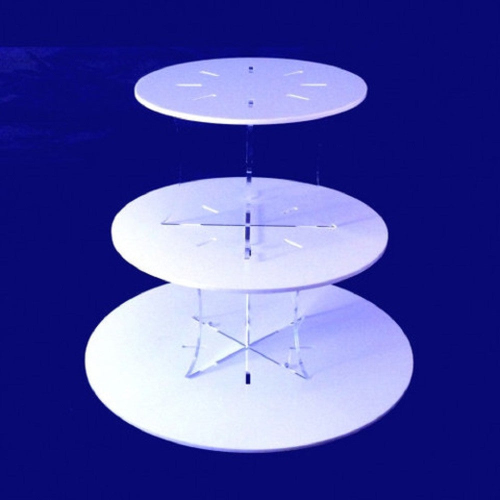 Three Tier Classic Design Round Cake Stand