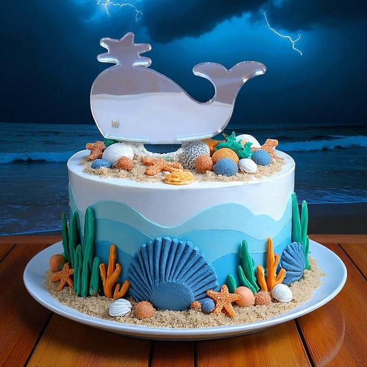 Whale Cake Toppers