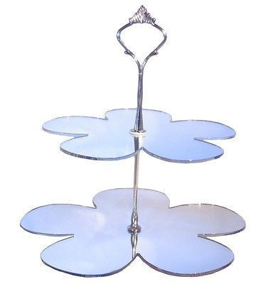 Two Tier Daisy Cake Stand