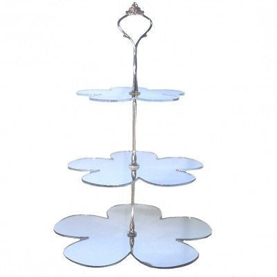 Three Tier Daisy Cake Stands