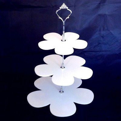 Three Tier Daisy Cake Stands