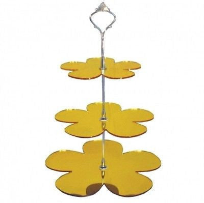 Three Tier Daisy Cake Stands