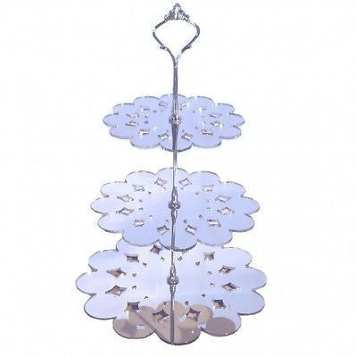 Three Tier Doily Cake Stands