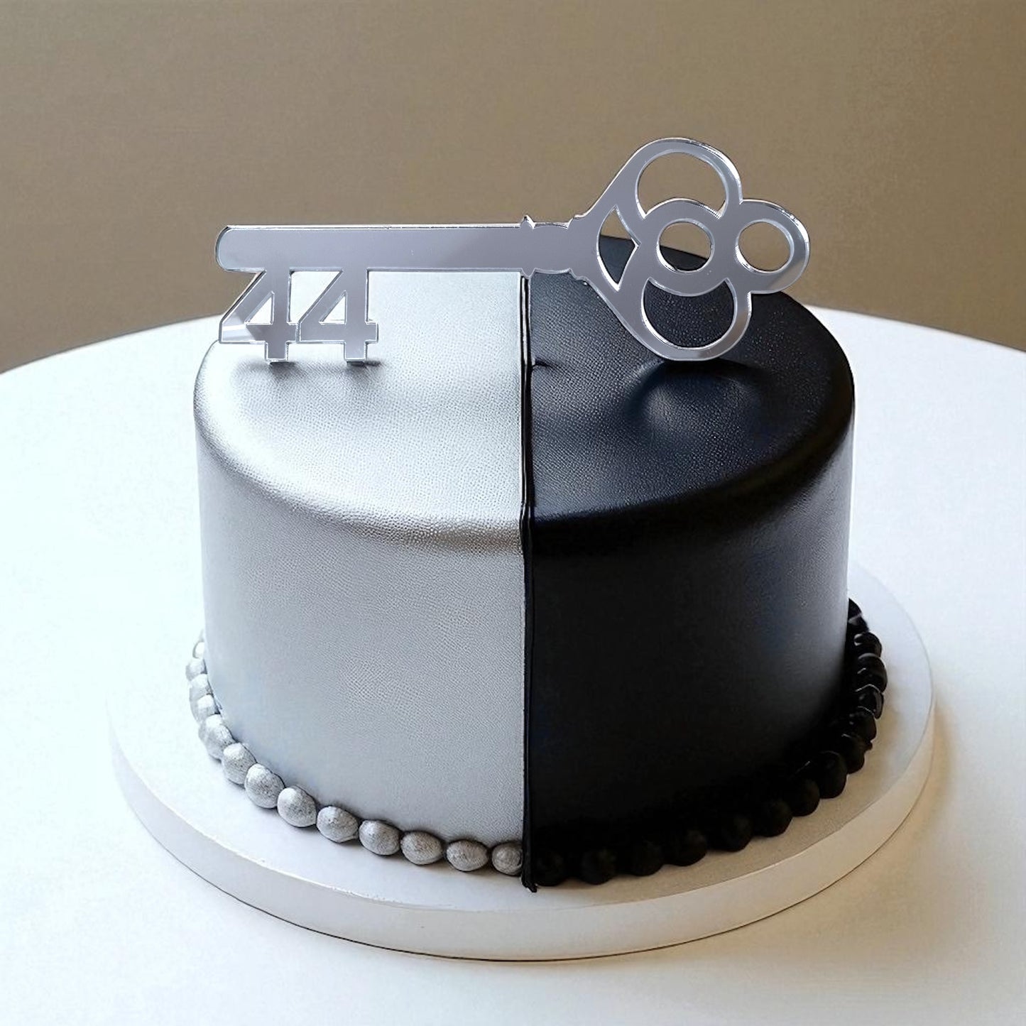 Birthday Age Key Cake Toppers