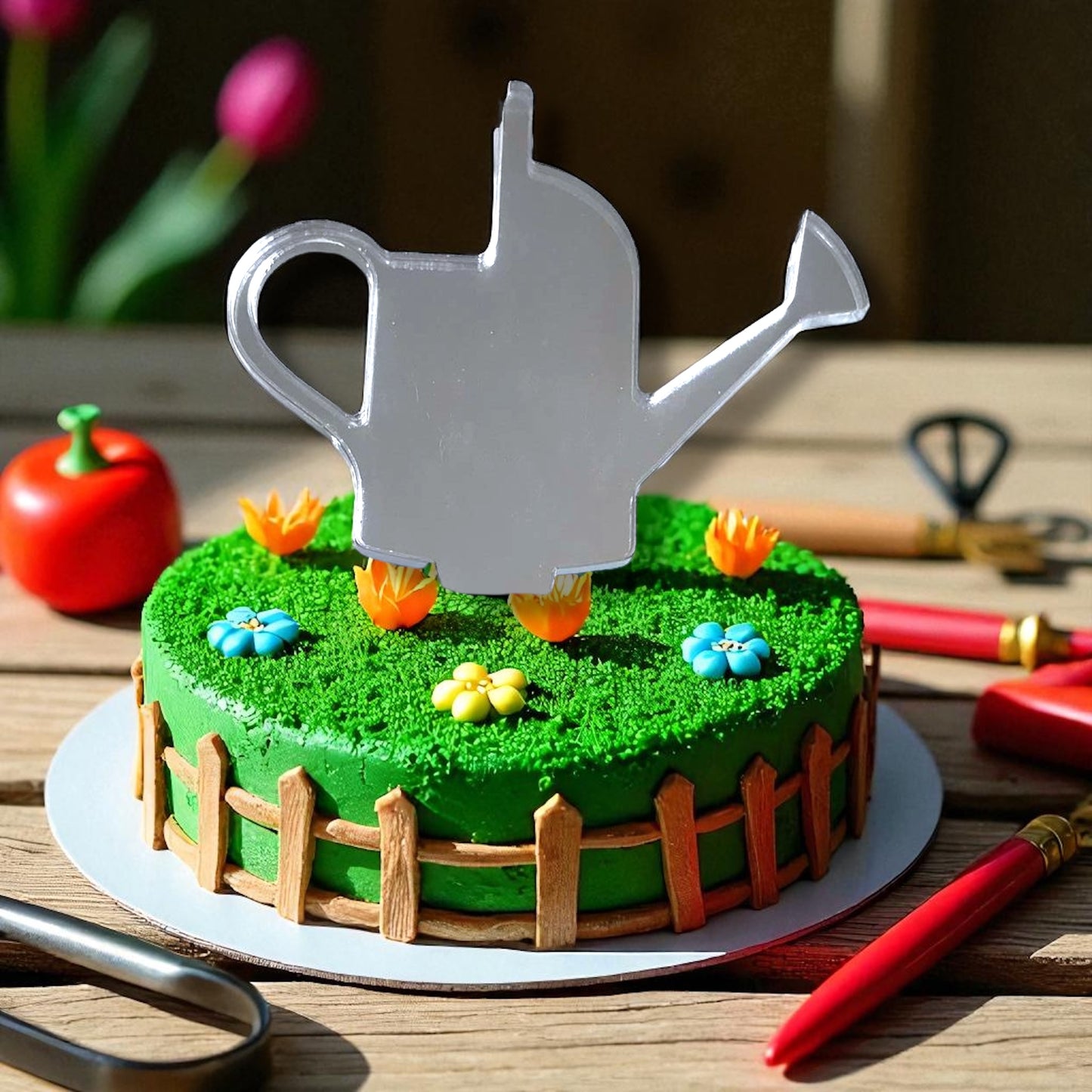 Watering Can Cake Toppers