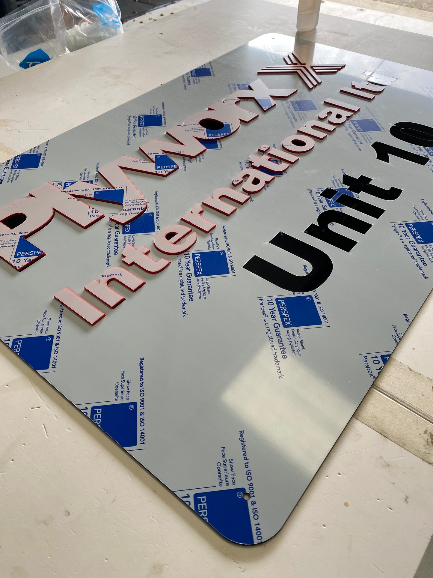 Shopfront / Warehouse Signs, Raised Letter Panel Signs