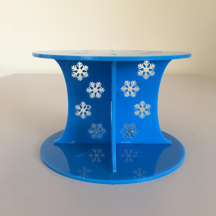 Frozen Snowflake Round Wedding/Party Cake Separator