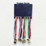 Photo Frame Personalised Acrylic Medal Hangers. Colour Choices & Fixings