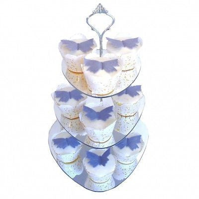 Three Tier Pebble Cake Stands