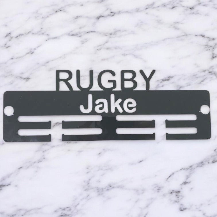 Rugby Medal Hanger