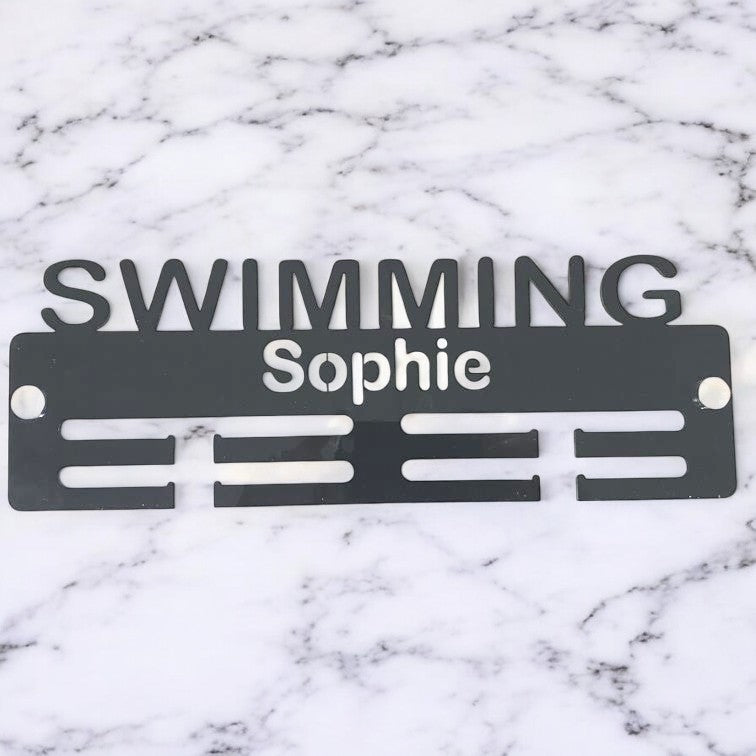 Swimming Medal Hanger