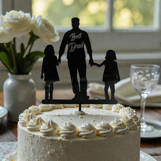 Best Dad / Fathers Day Cake Toppers
