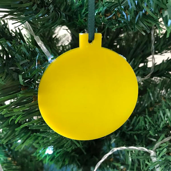 Bauble Christmas Tree Decorations Pack of 10, Many Colours