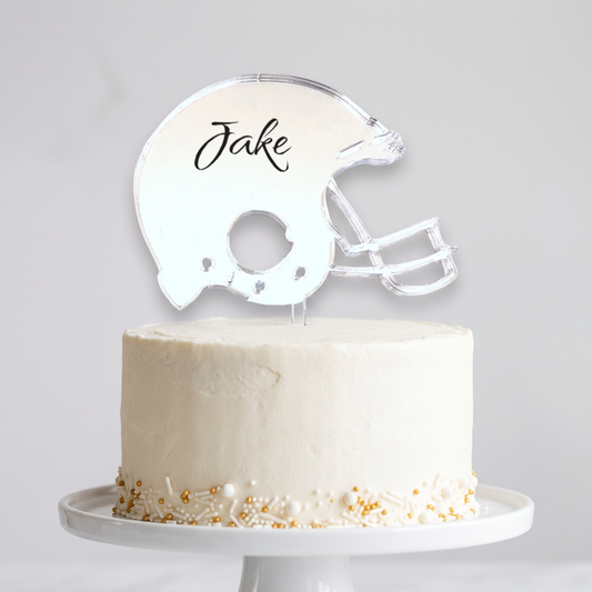 American Football Helmet Cake Toppers