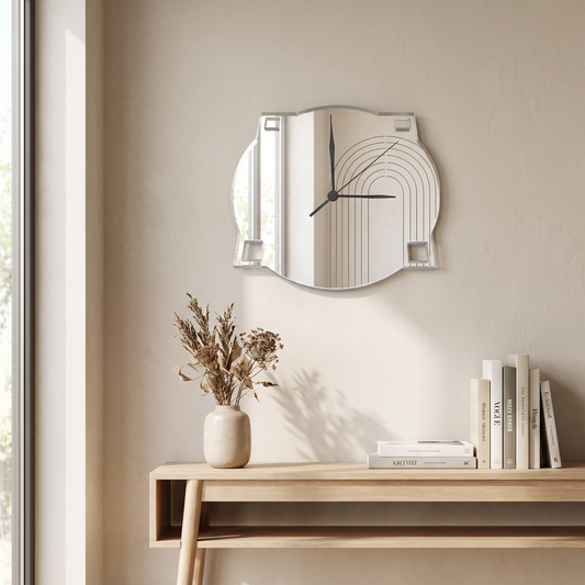 Art Deco Round Wall Clock