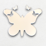 Butterflies out of Butterfly Long Wings Mirrors - Many Sizes & Engraving Services