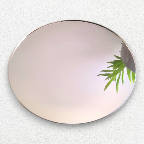 Circle / Round Shaped Acrylic Mirrors, Bespoke Sizes & Engraving Services