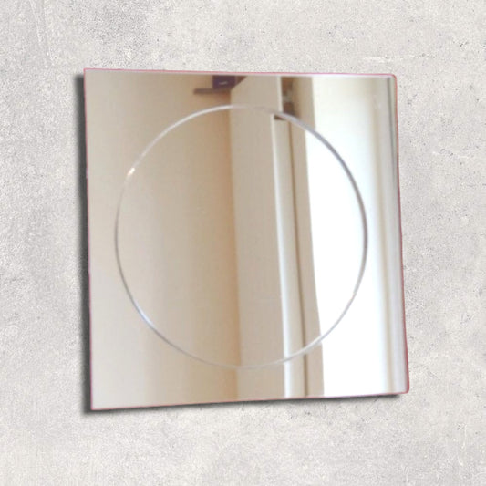 Circle out of Square Mirror