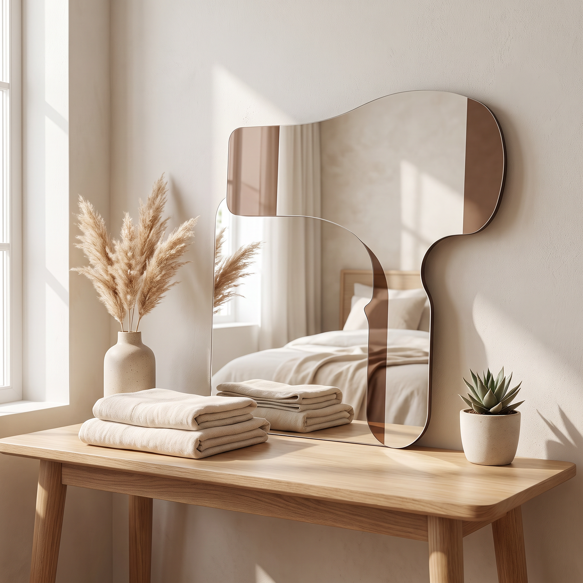 Hairdryer Mirror