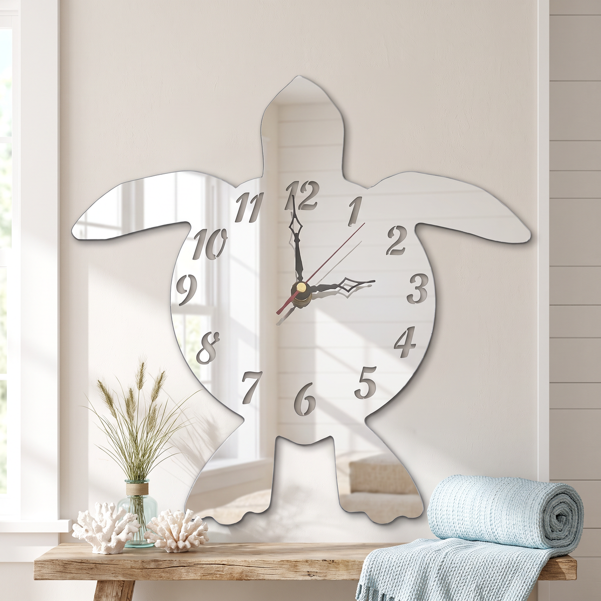 Decorative Turtle Wall Clock