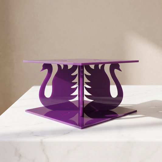 Square Cake Separator Stand for Weddings and Parties