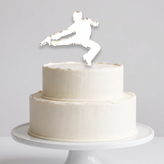 Male Latin Ballroom Dancer Cake Topper Figurine