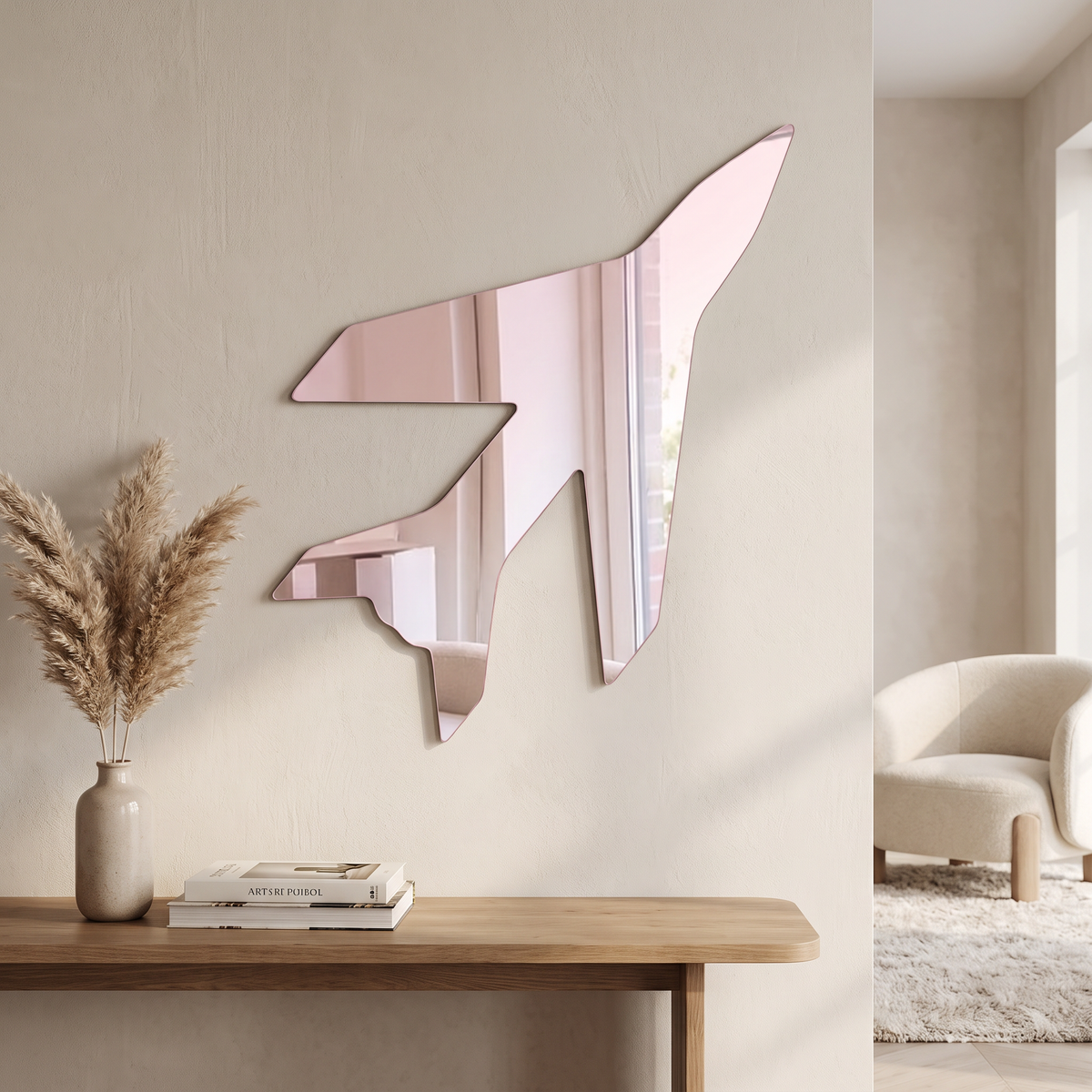 Jet Plane Mirror