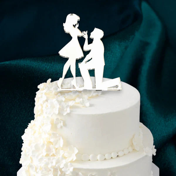 Engagement Cake Toppers