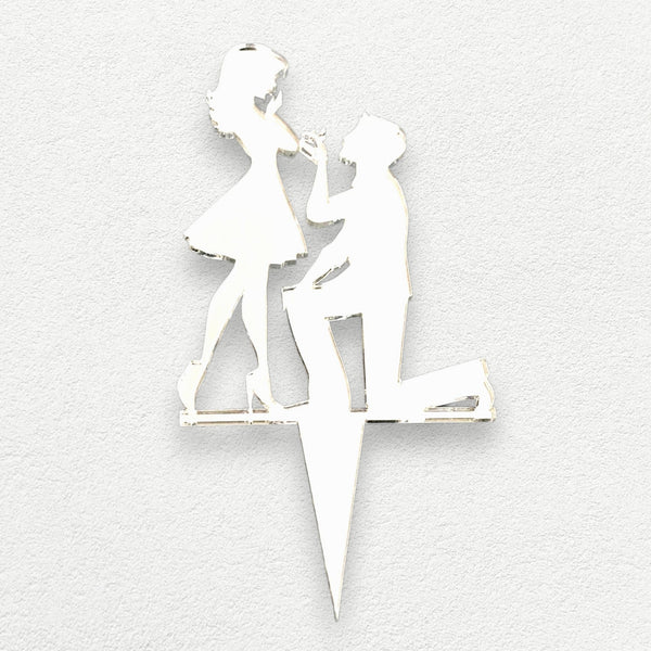 Engagement Cake Toppers