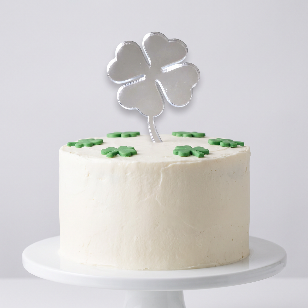 St. Patrick's Day Lucky Clover Cupcake Toppers Decoration