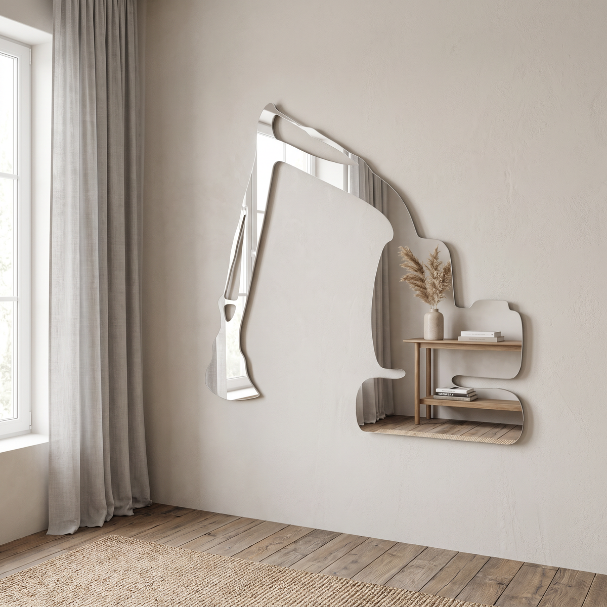 Miroir d'excavatrice