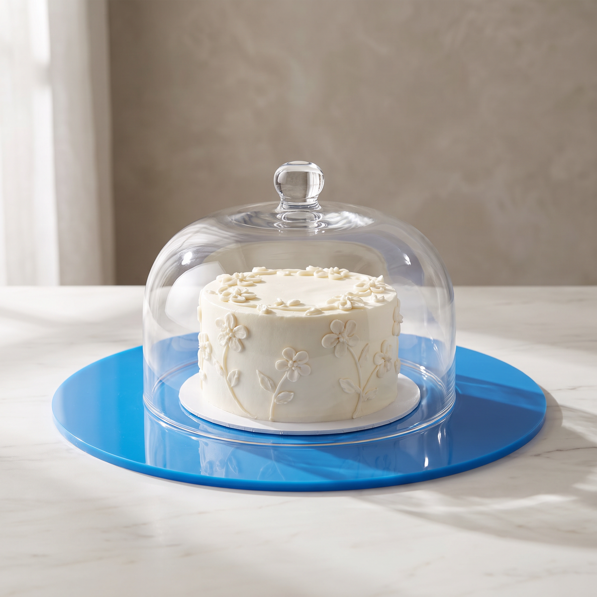 Round Acrylic Worktop Saver