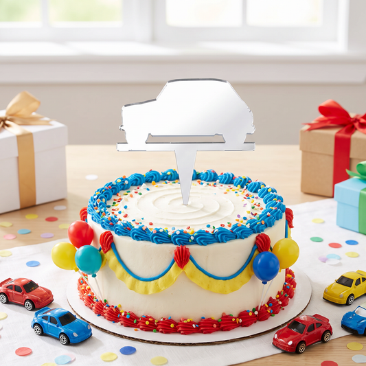 Toy Small Car Cake Toppers for Birthday Cakes