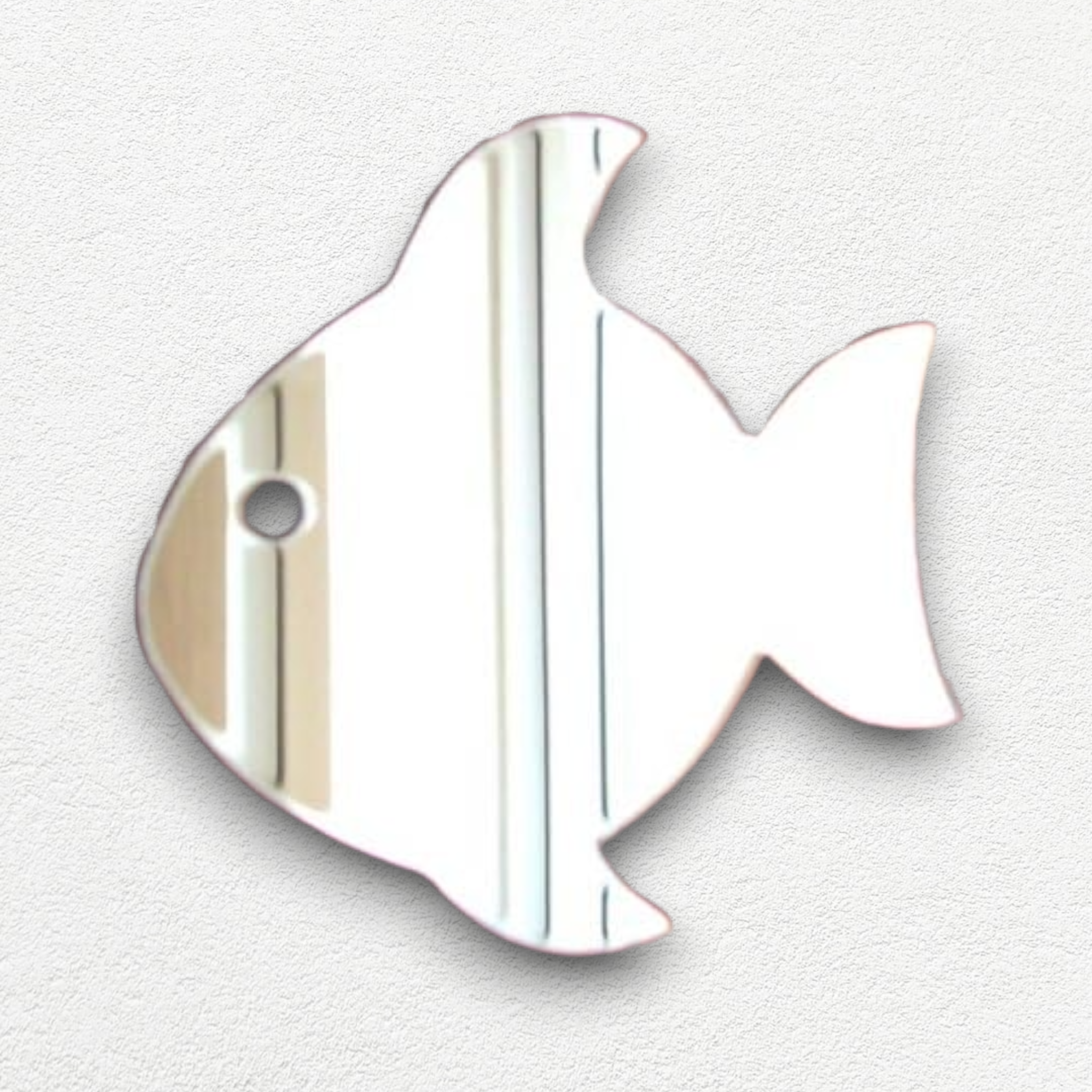 Fish with Eye Acrylic Mirrors - Bespoke Sizes & Engraving Services