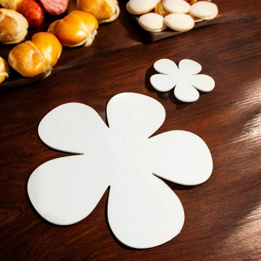 Daisy Placemats & Coasters - Clear or Gloss Colours