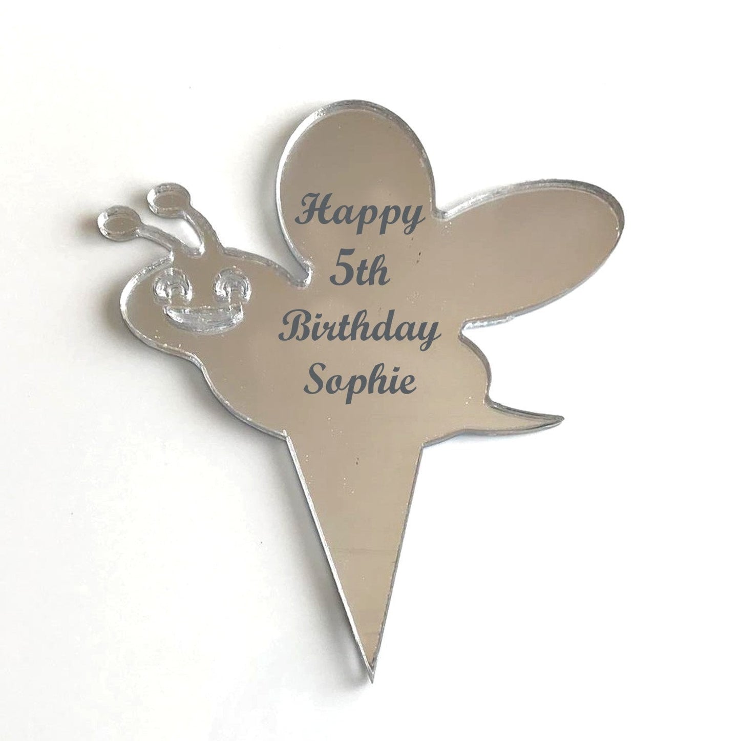Bumble Bee Cake Toppers Recycled Cupcake Decoration