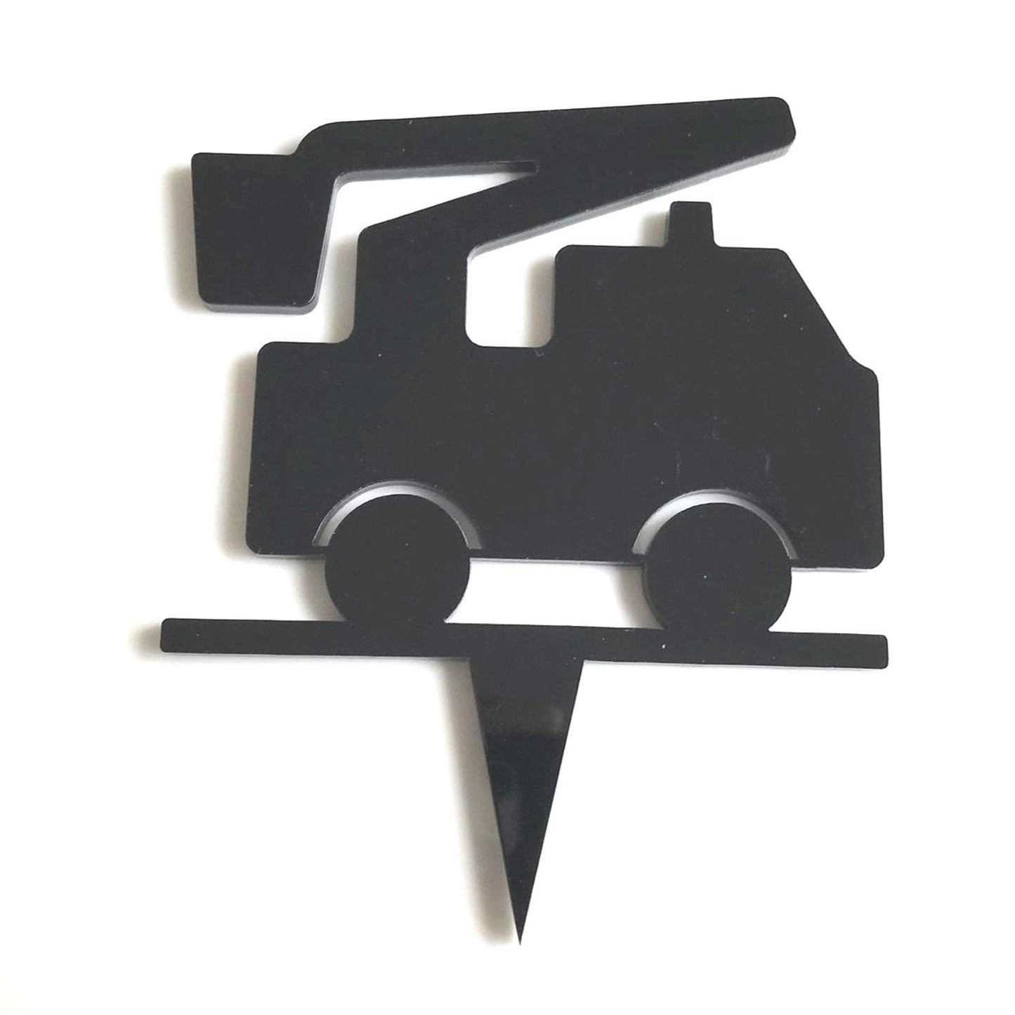 Cherry Picker work tr Shaped Cake Toppers & Emblems - Custom Colours, Bespoke Style Made