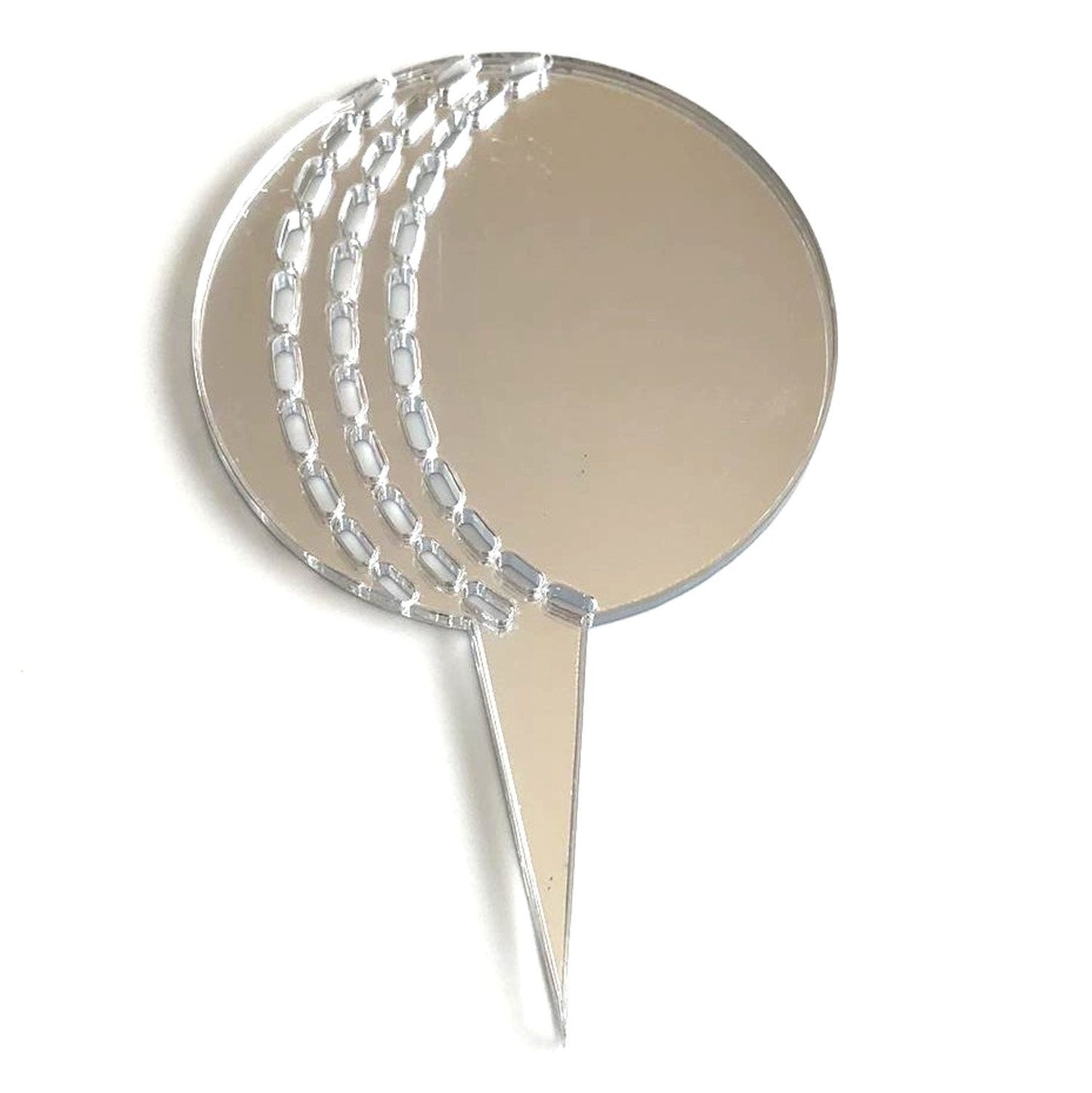 Cricket Ball Cake Toppers Sports Theme Party Decor