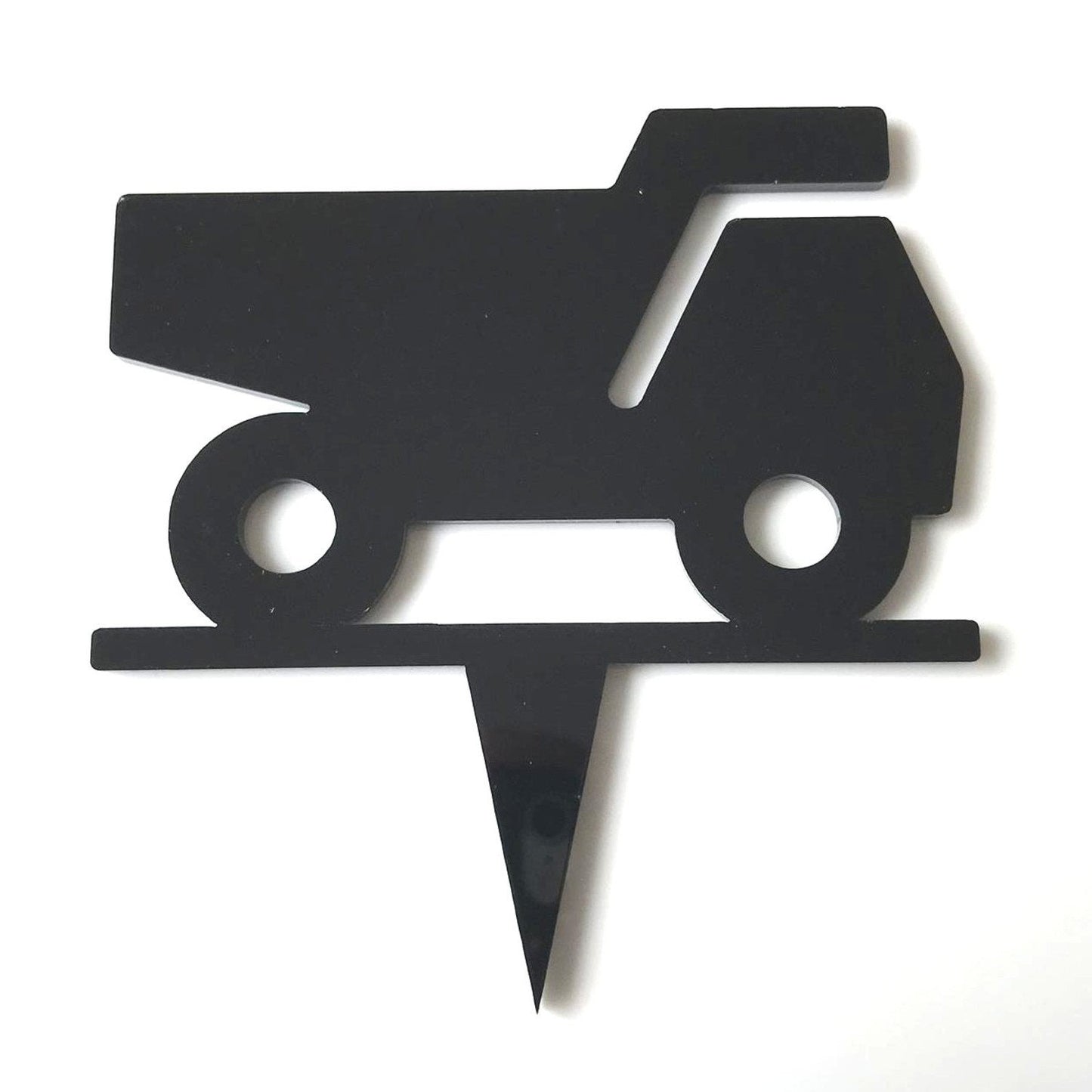 Dumper Truck Shaped Cake Toppers