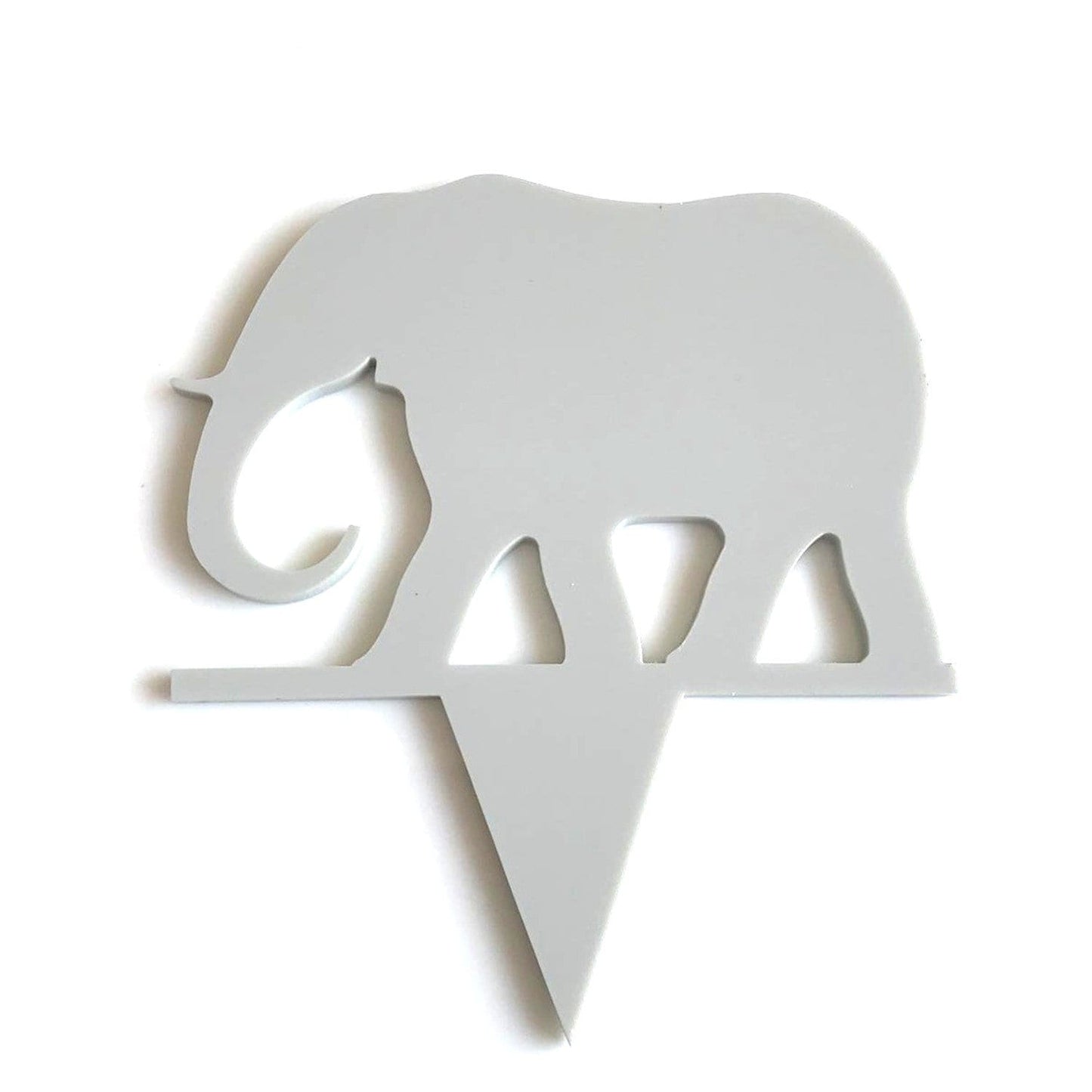 Elephant Shaped Cake Toppers