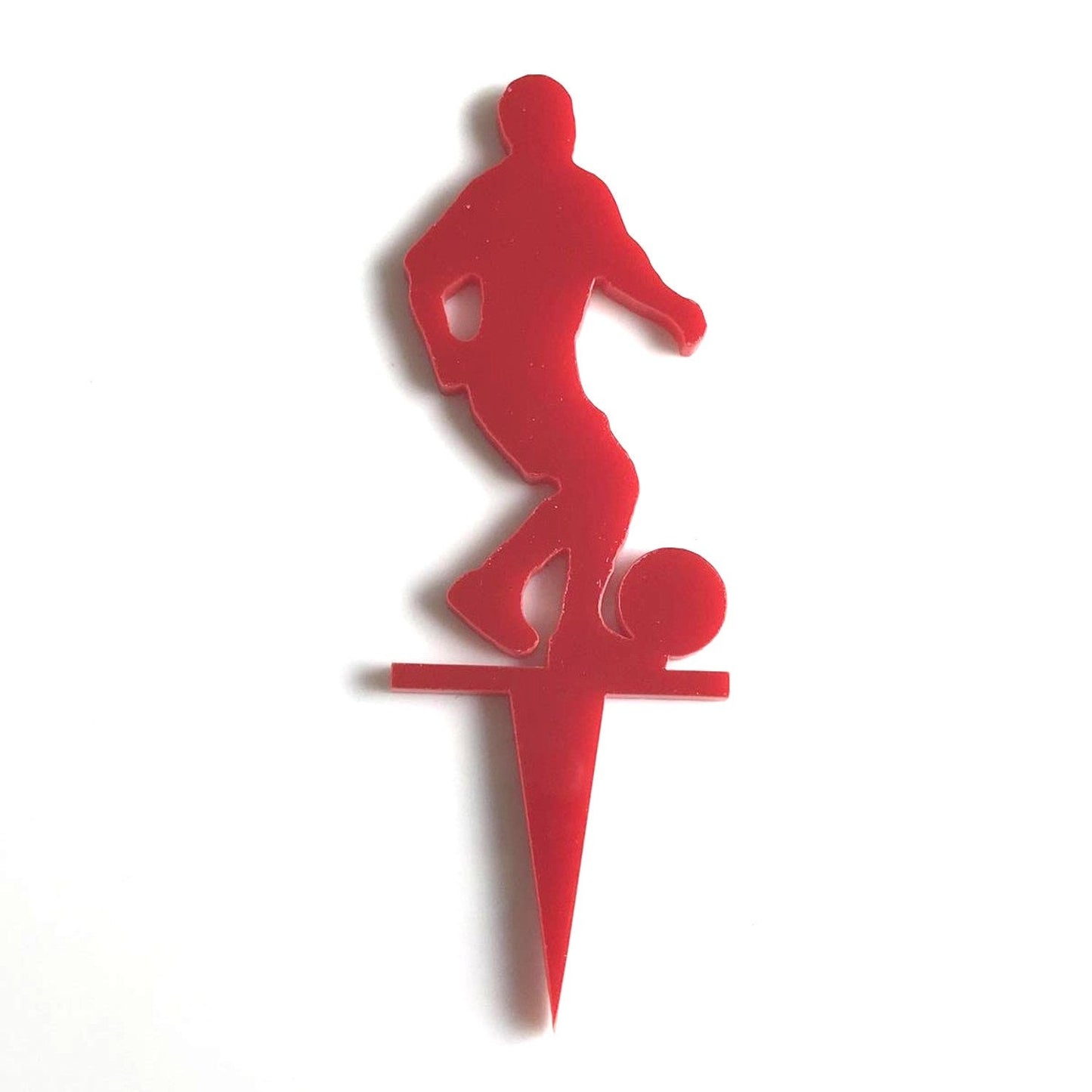 Soccer Player Cake Toppers Custom Cupcake Decorations