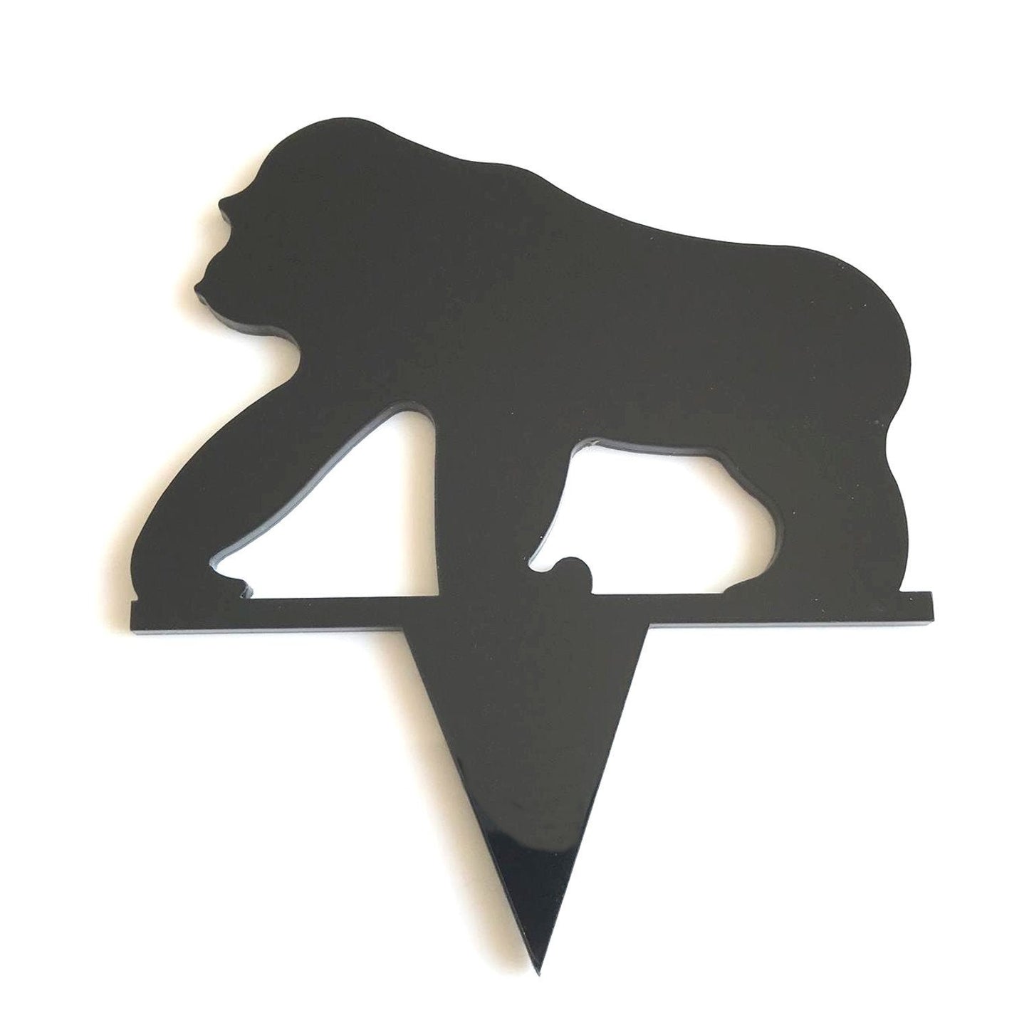 Gorilla Cake Toppers: Custom Cupcake Decorations