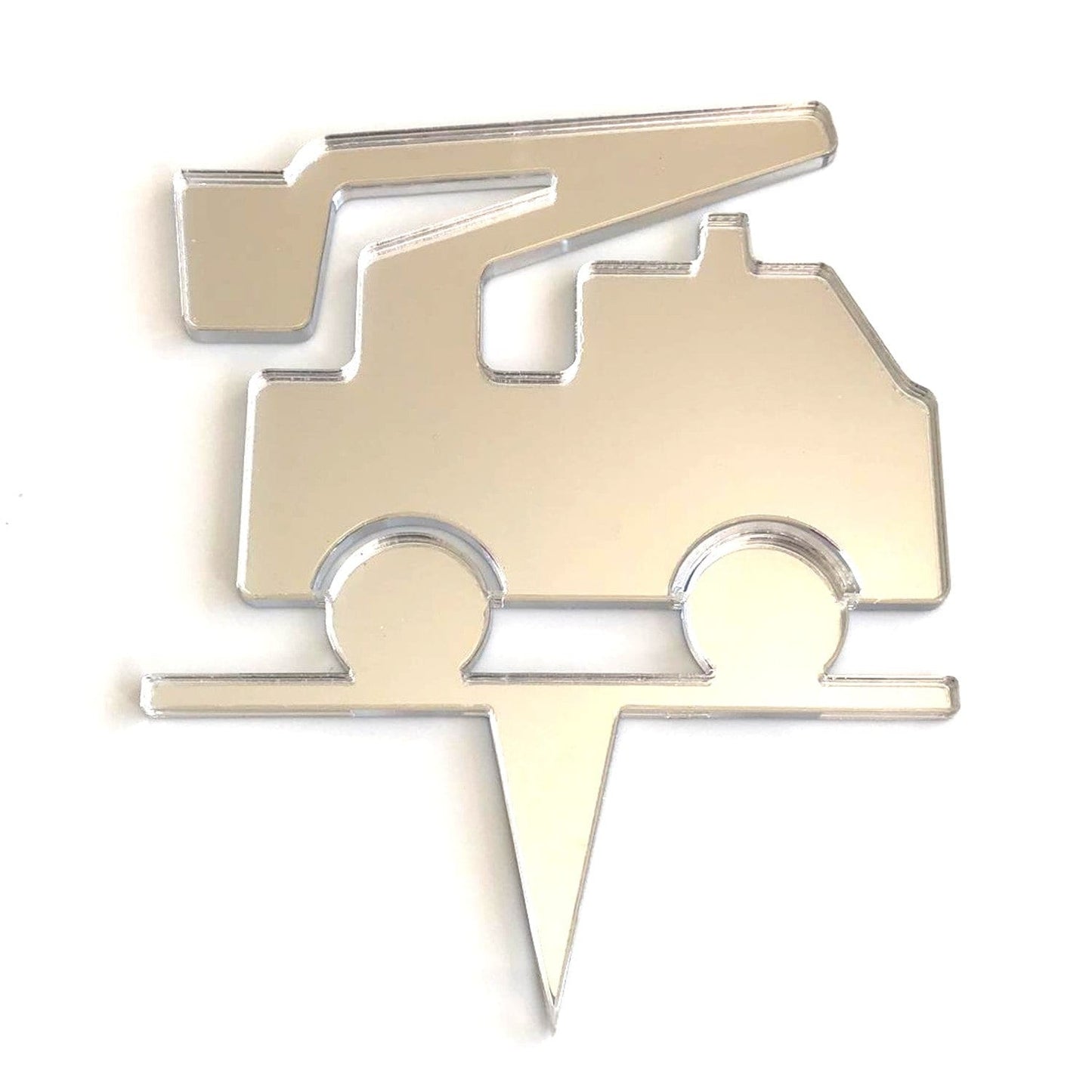 Cherry Picker work tr Shaped Cake Toppers & Emblems - Custom Colours, Bespoke Style Made
