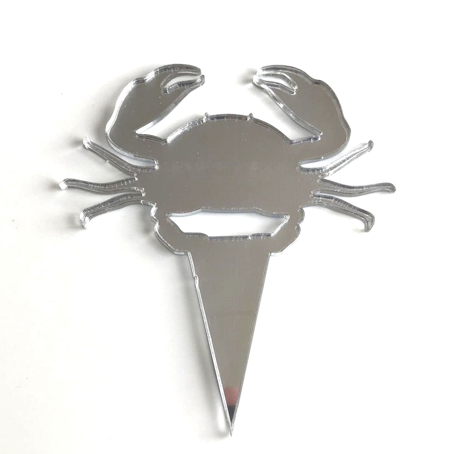 Crab Cake Toppers Recycled Acrylic, Custom Colors & Sizes