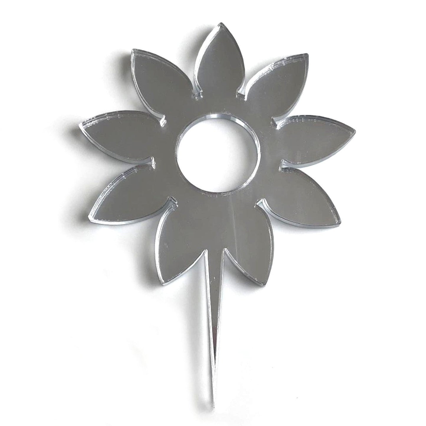 Flower Cake Toppers: Cupcake Decorations